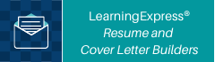 Resume and Cover Letter Builders button.